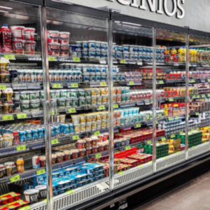 Expositor Vertical para Laticínios